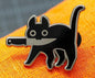 Cowboy Badge Black Kitten Holding A Knife Badge 6869caf9 67d2 4a8f 9a95 db6e46134268 3ad28aed b65e 485a 948c ca9b587841bb