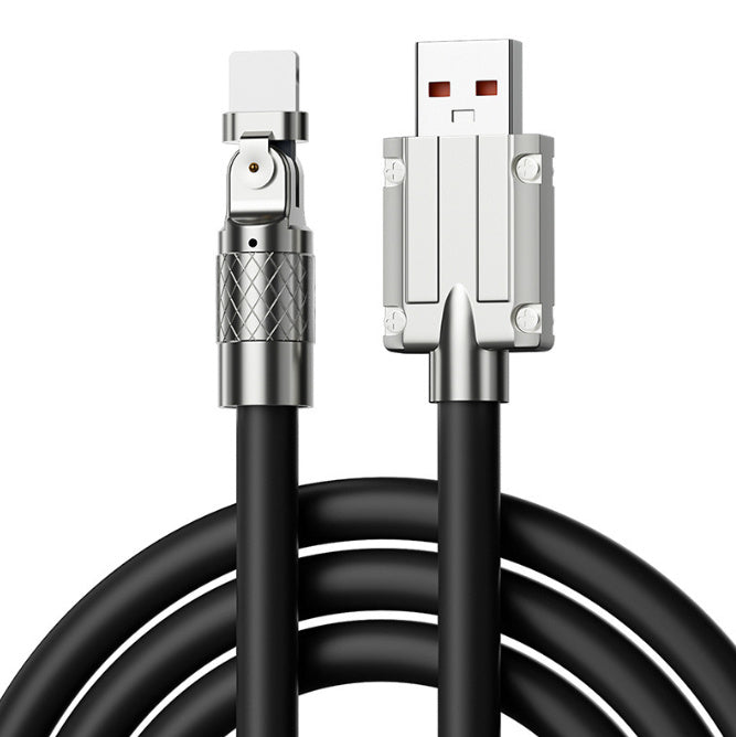 Mobile Game Rotating Elbow Data Super Fast Charge Charging Cable - 图片 18