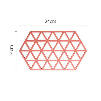 Hexagonal anti-scalding pot coaster 6887936912547
