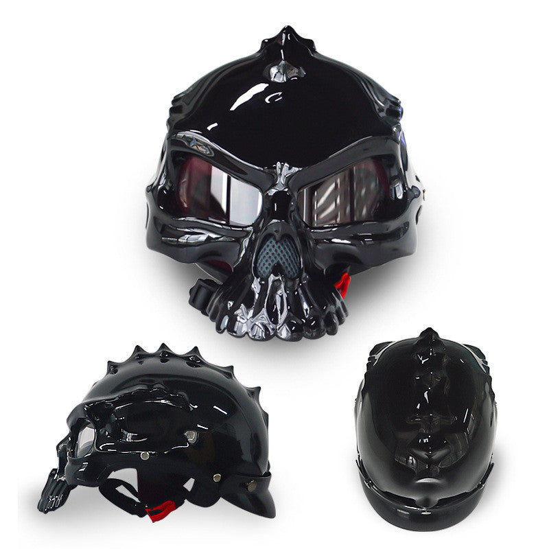 Skull Helmet Double-sided Change Wear Personality Art Helmet 6887d762 5170 4739 a3bf f5105c257047