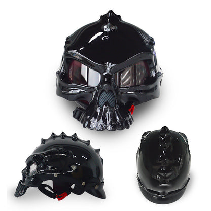 Skull Helmet Double-sided Change Wear Personality Art Helmet 6887d762 5170 4739 a3bf f5105c257047