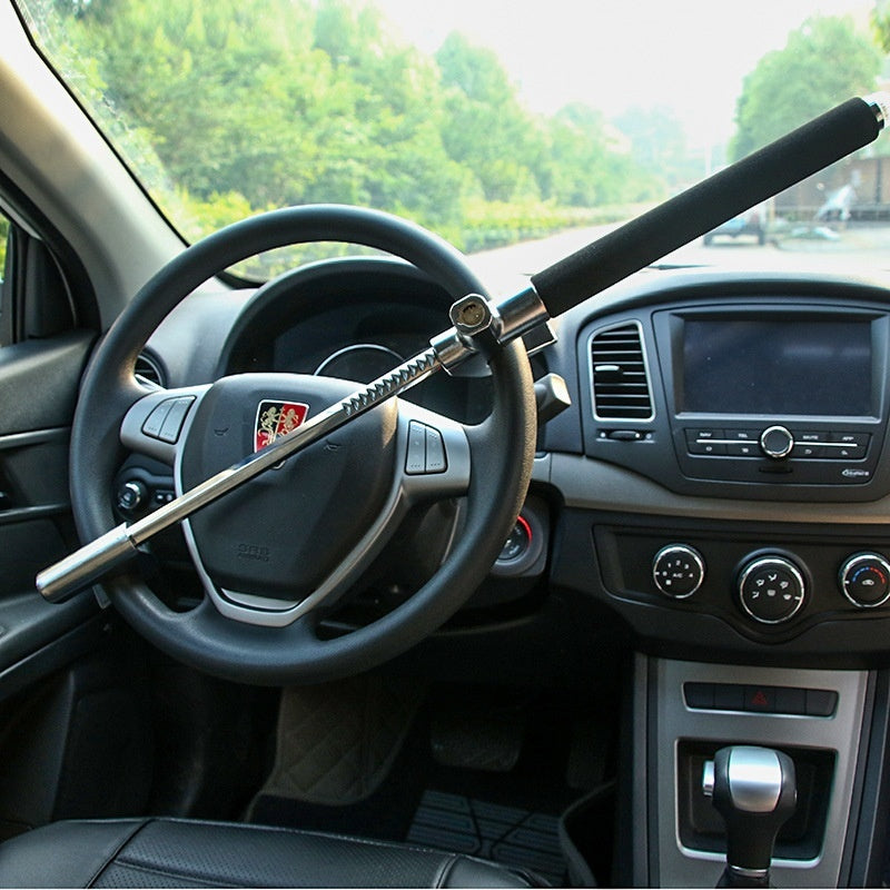 Motor Steering Wheel Lock Car Adjustable Telescopic Security Lock Safety Lock Car Safety Hammer 688a1318 53e6 4732 ad10 021fe