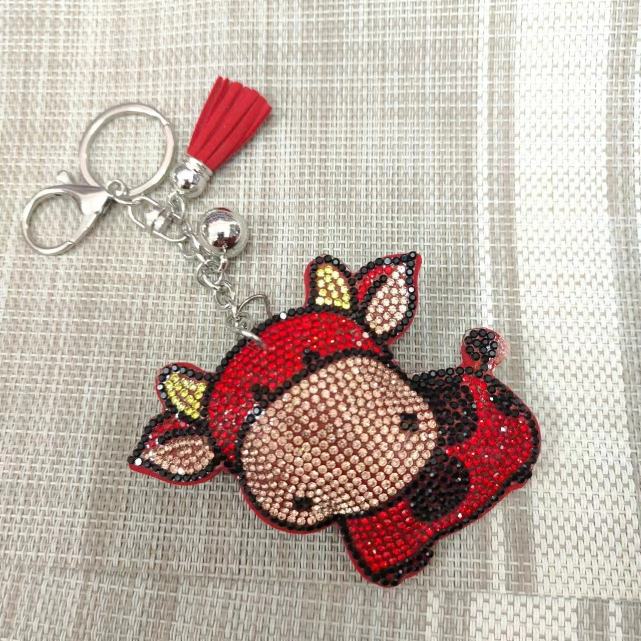 Flannel Diamond Keychain Zodiac Accessories 68a32529 1b20 45e8 bfde adfccea7e9bd