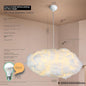 Cloud Chandelier Children's Clothing Store Creative Cotton Shape 68a79823 d768 47d2 8997 8b8f78cfd0f8