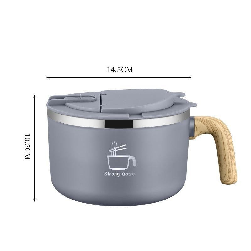 304 Stainless Steel Instant Noodle Bowl - HD Wireless Product #7