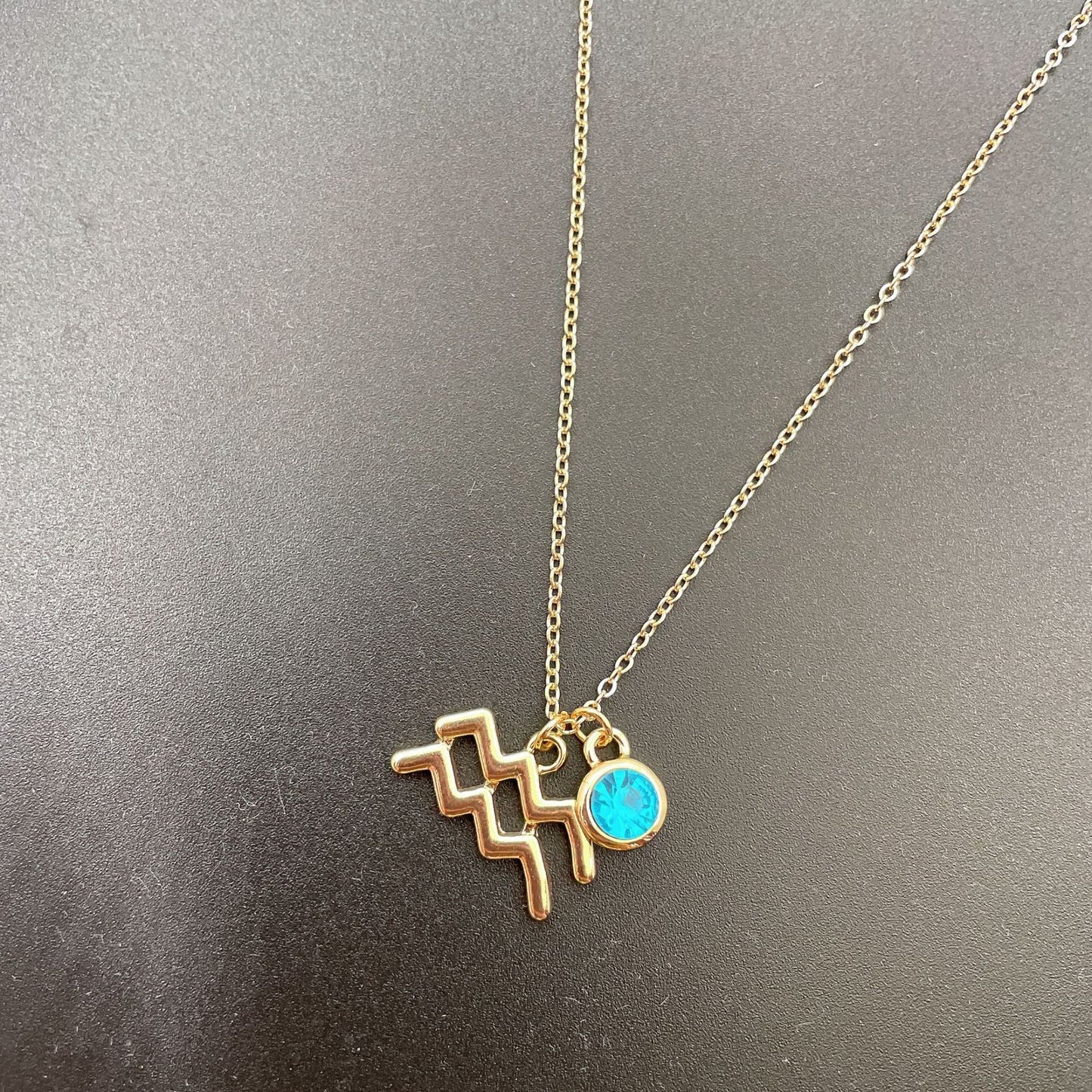 Symbol Letter Image Colored Diamond Necklace Pendant 68b6646d 638a 4319 8363 0767080fcda8