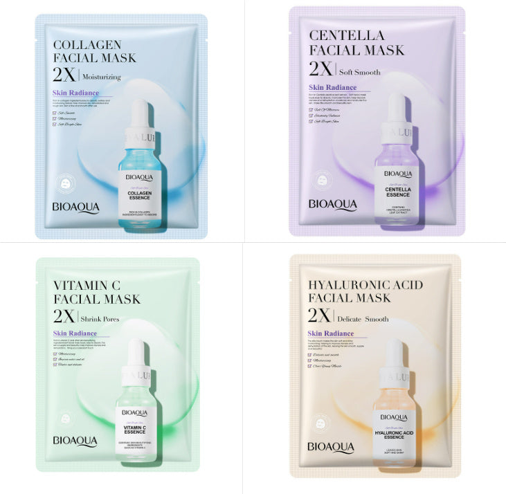 Collagen Face Mask Moisturizing Firming Face Sheet Mask Hyaluronic Acid Facial Masks Beauty Skin Care Gel Skin Care 68c44c02 