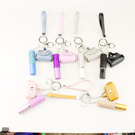 Coin Purse Diamond 5 Ml Perfume Spray Empty Bottle Keychain 68e72e07 1987 40e5 8860 3f0feec89724