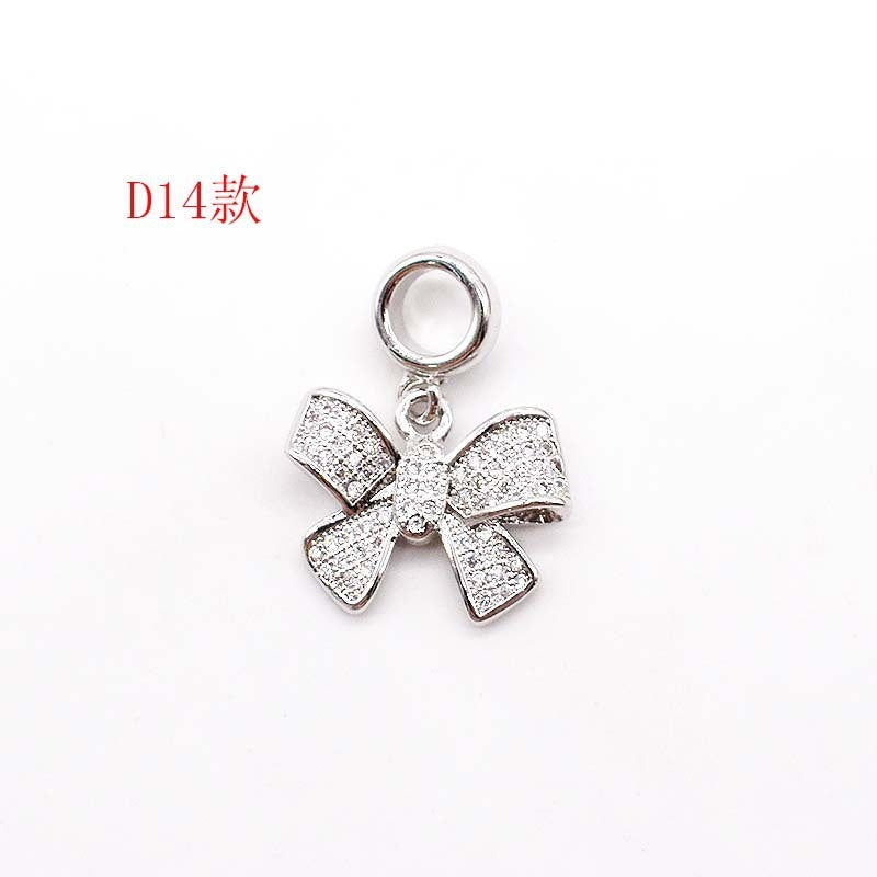 Copper Plating 14K Gold Large Hole Spacer Bead Can String Leather Rope Bracelet Pendant 68ea13f7 674a 46fb a3dd 351e7c381857