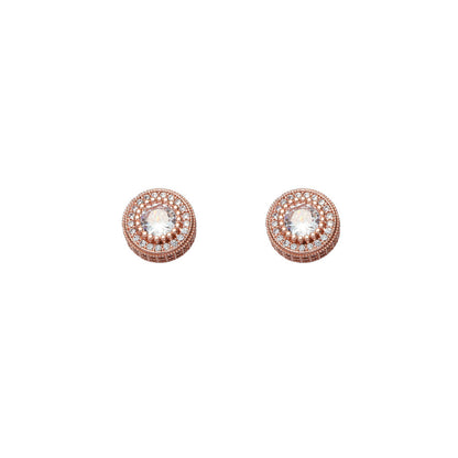 Round Full Zircon Hip Hop Personality Earrings Men And Women Trendy Diy Earrings 68ebc02d 63a2 45dd a34b 19c543e94f38