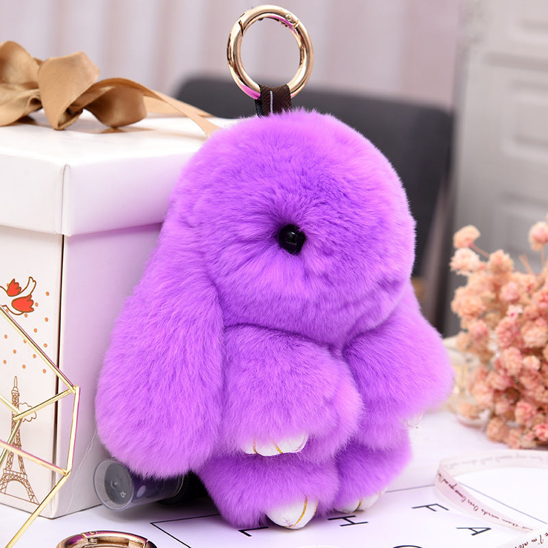 Fashionable Cotton Cute Rabbit Keychain Pendant 68fae80a b9c5 46c1 9f84 cab712b99d10