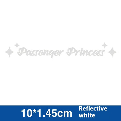 Passenger Princess Special Car Stickers Decorative Reflective 6906dbd9 b5dc 4688 846c d7b71ca81d37