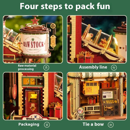 3D Puzzle Wooden Assembly Block Toy - HD Wireless Product #4