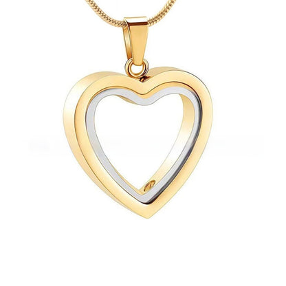 Fashion Personalized Heart-shaped Cinerary Casket Necklace 6931a0a3 4705 4e9b 9041 d36b070ac617 fine