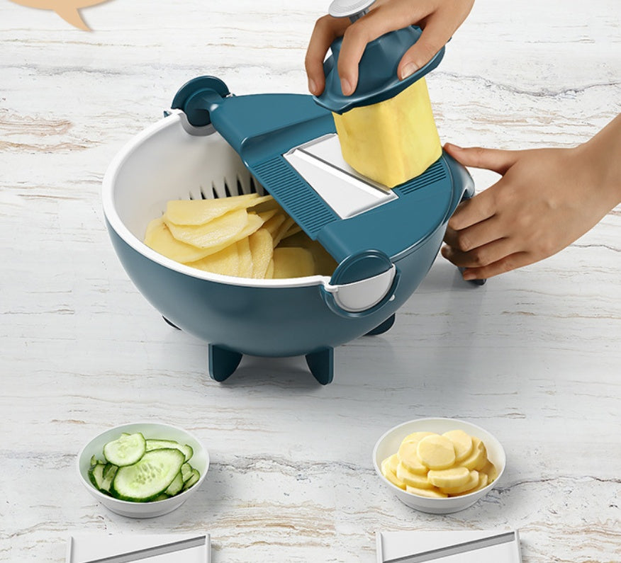 Nine in One Vegetable Drainage Basket 693368840425