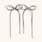 Women's Fashion Blade Chain Bow Earrings 6936106f 9161 4104 a2cd 2aef2799391e