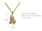 Hands praying hip hop men's chain jewelry long necklace 69469774944