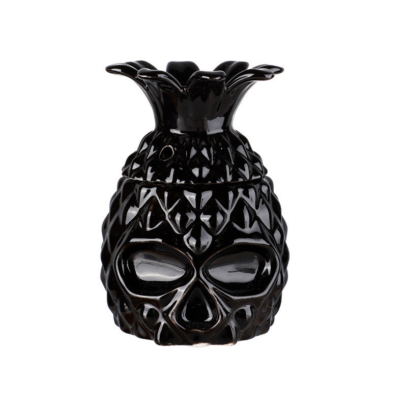 Bar Personality Special Ceramic Cup Tiki Pineapple Cup Dark Octopus Hawaiian Style Molecular Cocktail Cup 6955e4f3 d22c 4e50 