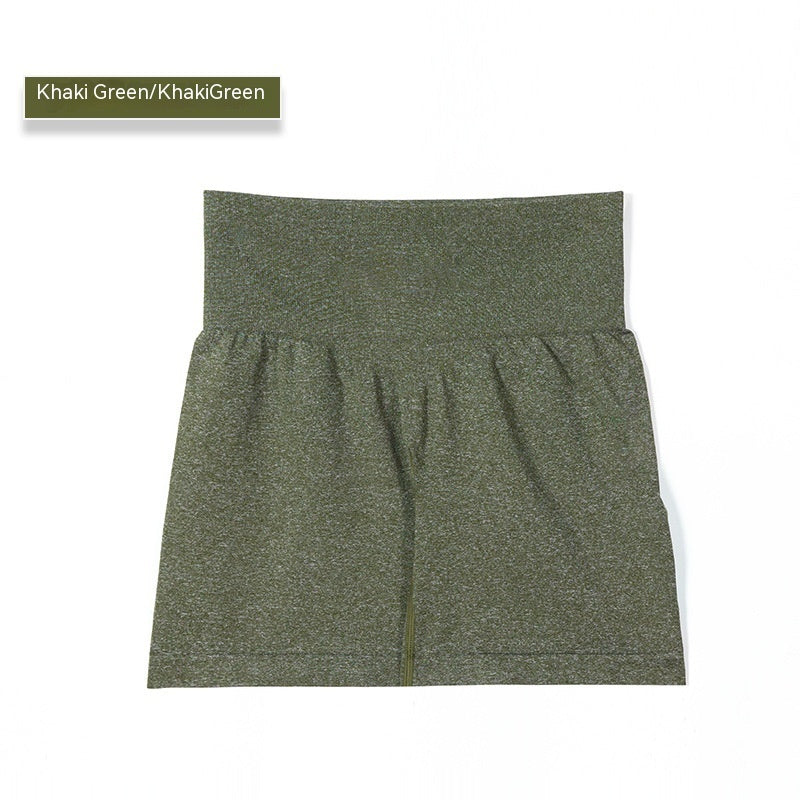 Yoga Shorts Women's Elastic Quick-drying Breathable Sports Shorts 69577be5 33e6 417c a3a7 dd23677b408e