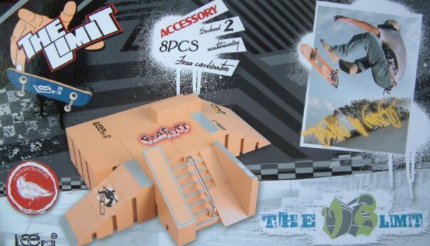 Supply alloy finger skateboard props combination finger skateboard field suit number LF8092 6961024746603