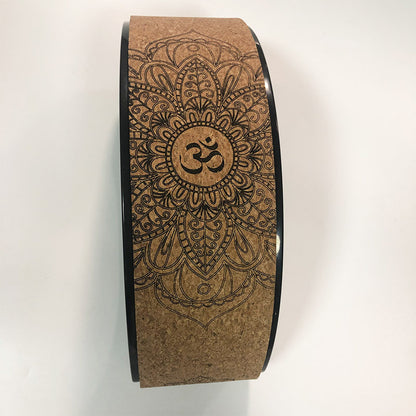 Cork Yoga Wheel Half-round Backbend Artifact Yoga Ring 6969698948113