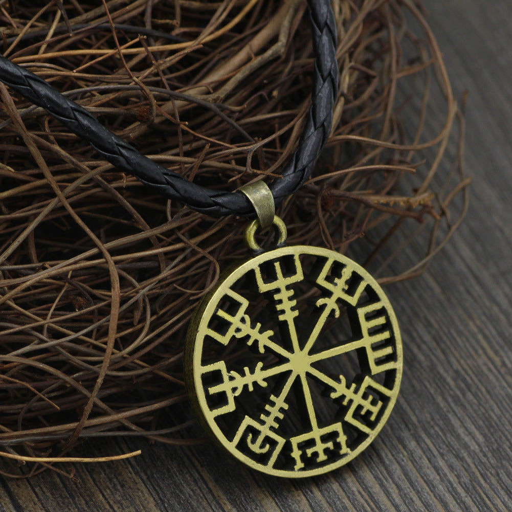 Viking Compass Men's Accessory Pendant Necklace 6972fd10 4683 4586 8d47 49f1cd68087c
