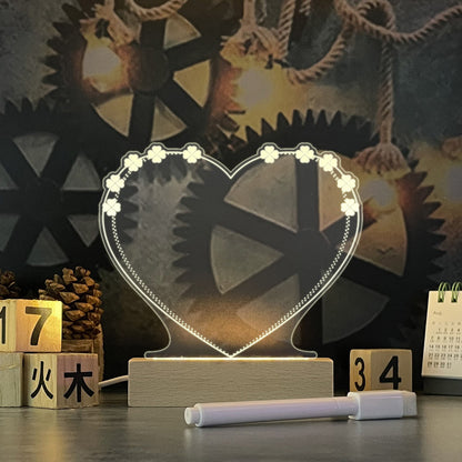 Solid Wood Base Luminous Acrylic Transparent Note 697934be c261 4316 b9ef 58b08402c92d 012467ee 1940 4090 af16 6e207f8a6111