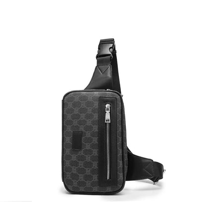 Men's Belt Vintage Letter Print Shoulder Crossbody Bag 698a5578 6fd9 454f 9c38 09b46df755e5