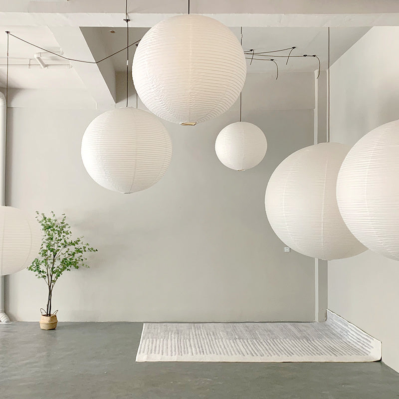 White Paper Lantern Shade In Bedroom And Living Room 69a274c2 7ac7 46a8 abd5 ae858dae3e01
