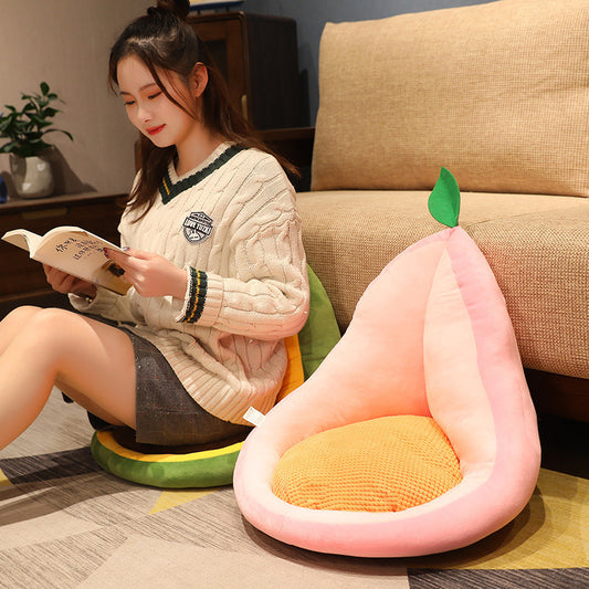 Kawaii Multifunction Plush Fruit Soft Stuffed Cactus Avocado Carrot Pillow Toys Home Office Decor Chair Seat Cushion 69aaa51c