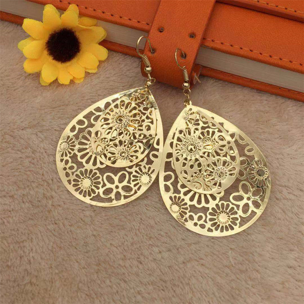 Double-layer Water Drop Hollow Retro All-match Earrings 69db10a9 1f8d 440b b852 51180194fa20 a412beb2 6677 4007 8600 3d9d1596