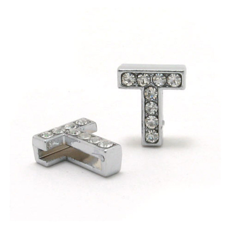 DIY Letter Bracelet 10mm Rhinestone Letter Beads 69e49d55 8fe7 4f79 bec9 593b595889d2