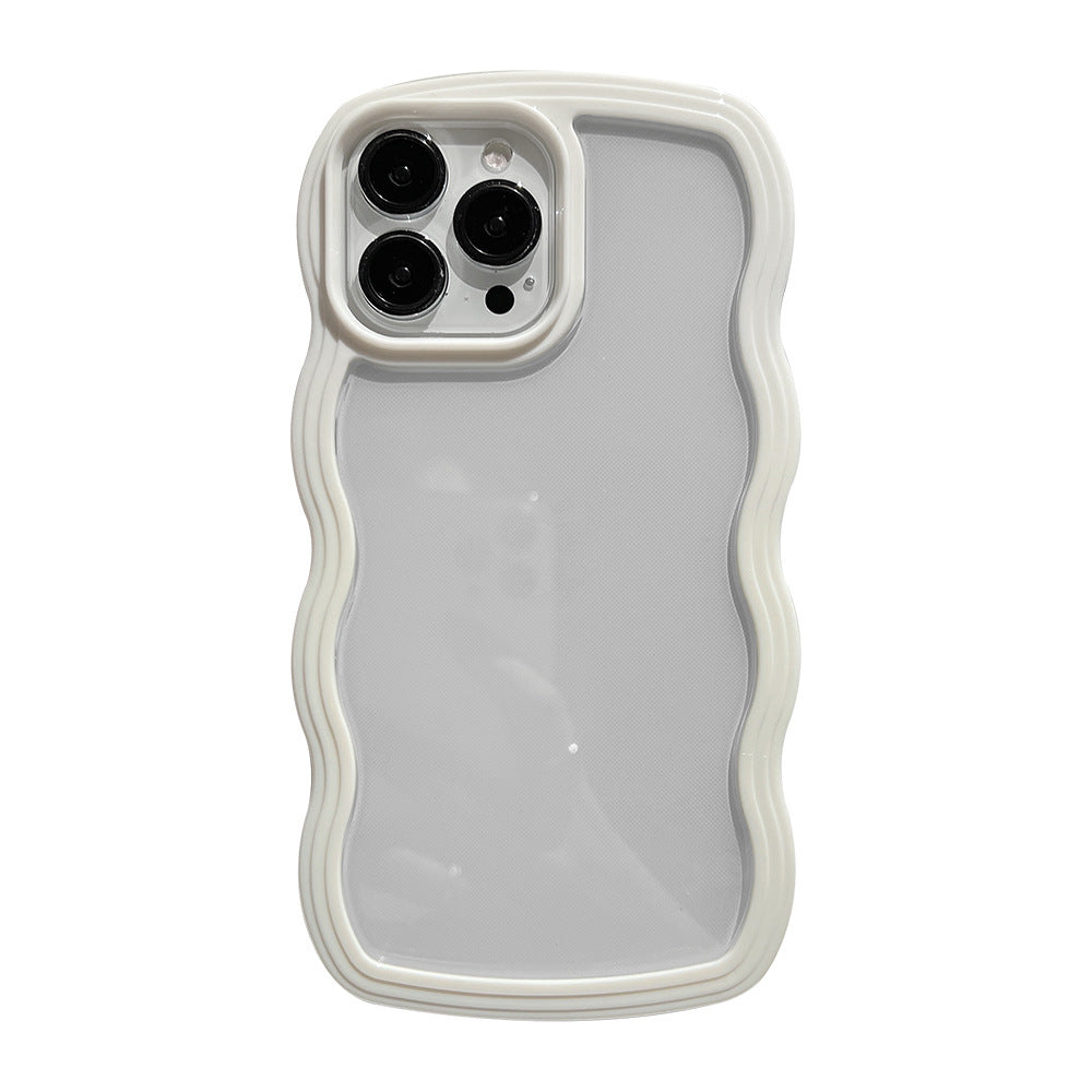 Wave Border Solid Color Phone Case Cover 69f7fbbb cb7f 4c77 8163 940efdde2a42