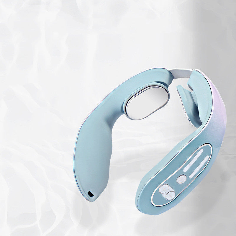 EMS Neck Acupoints Lymphvity Massager Device Intelligent Neck Massager With Heat Blue Hot Design 6a0a0bea 47ed 46e6 8a83 5724