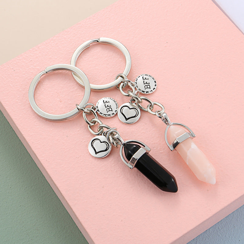 Crystal Love Puzzle Hollow Letters Accessories Geometric Simple Couple Keychain 6a0d926b c94e 4e6b b949 3b6b8edc7a0f