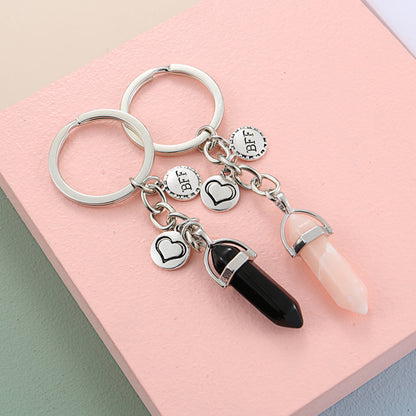 Crystal Love Puzzle Hollow Letters Accessories Geometric Simple Couple Keychain 6a0d926b c94e 4e6b b949 3b6b8edc7a0f