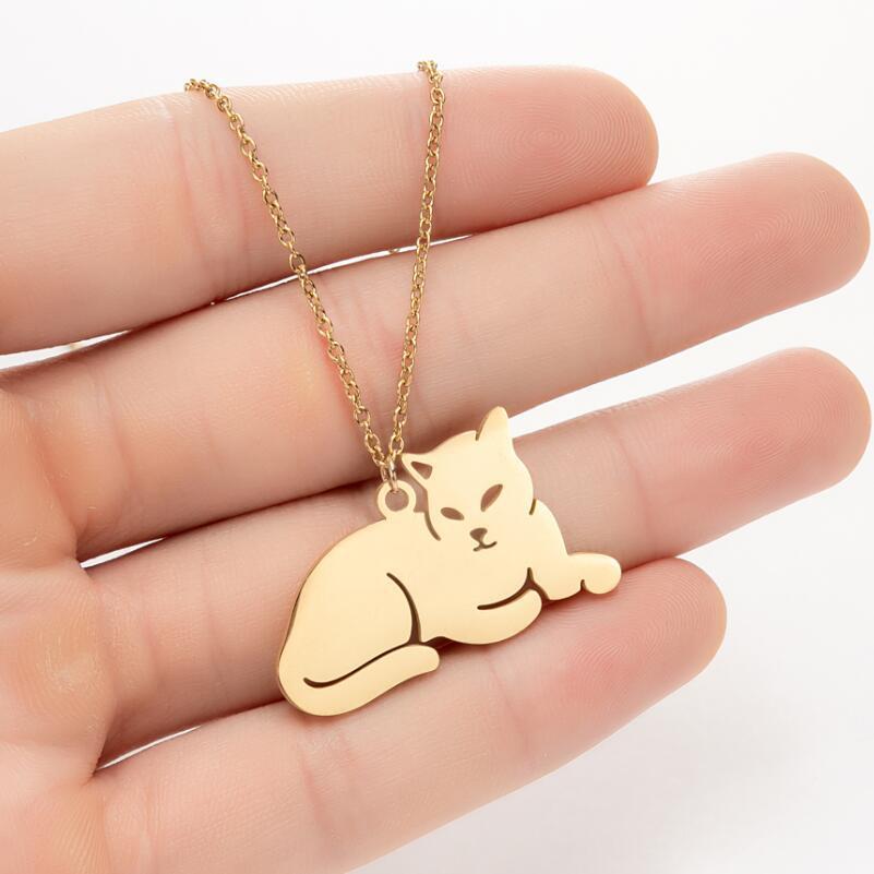 Ins Light Luxury Personality Cute Cartoon Animal Pendant Necklace 6a316bfd e20b 4105 acfd 390216855aaf