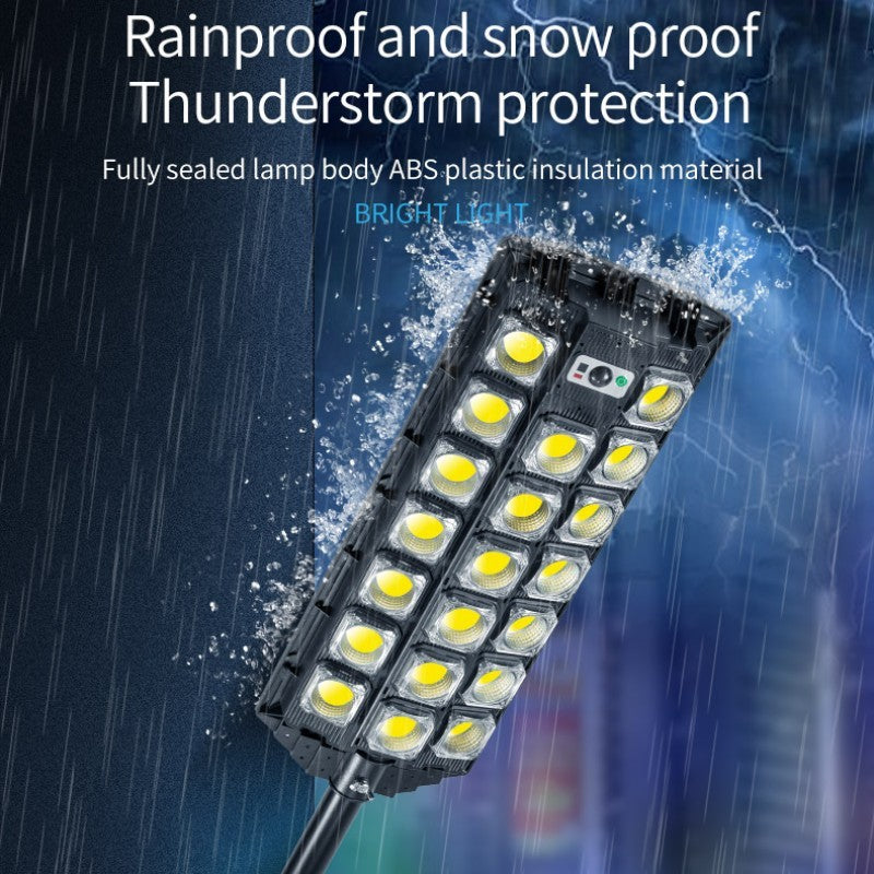 LED Strong Light Small Street Lights Three Row Street Lights Solar Yard Lights Induction Street Lights Outdoor Lighting 6a3f7