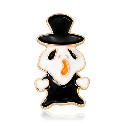 Halloween Purple And White Funny Devil Pumpkin Brooch 6a6066f4 7e1a 481d b033 2b85fb9cfedb