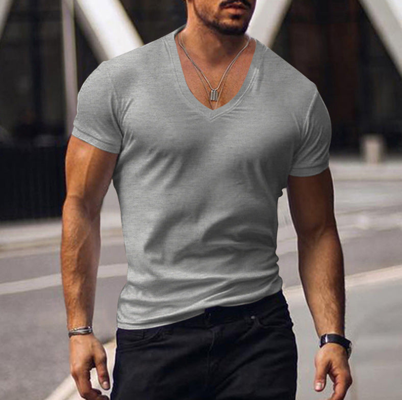Men's Coat Solid Color Casual V-neck 6a7766cd 50a1 43d0 b218 fed36de2a93b
