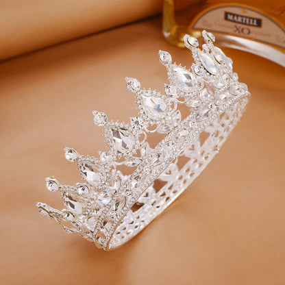 Full Crown Bridal Tiara Crown Wedding Diadem Bridal Round Crown 6a7cd7a9 a5c0 4fda b44e 975a33bcba99