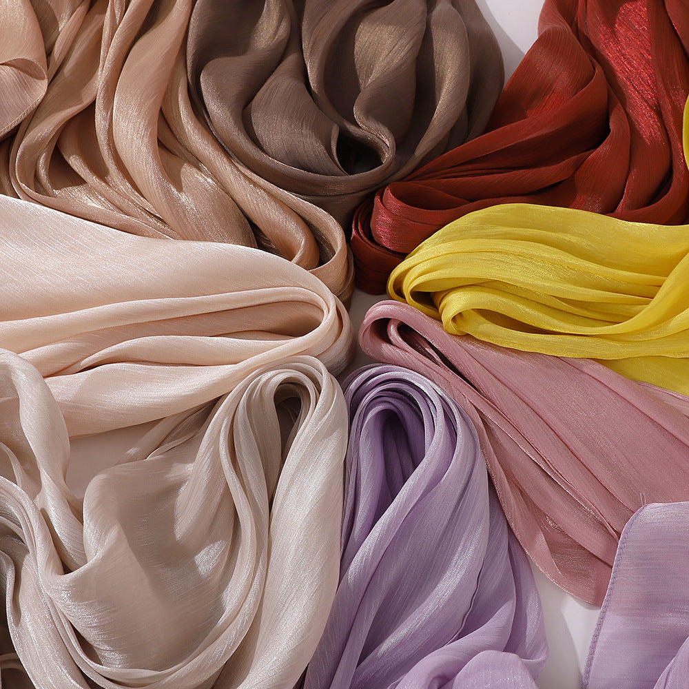 Breathable Cool Island Satin Smooth Silk Toe Scarf 6a7d1db0 0352 4a06 8412 ff7c786432e0