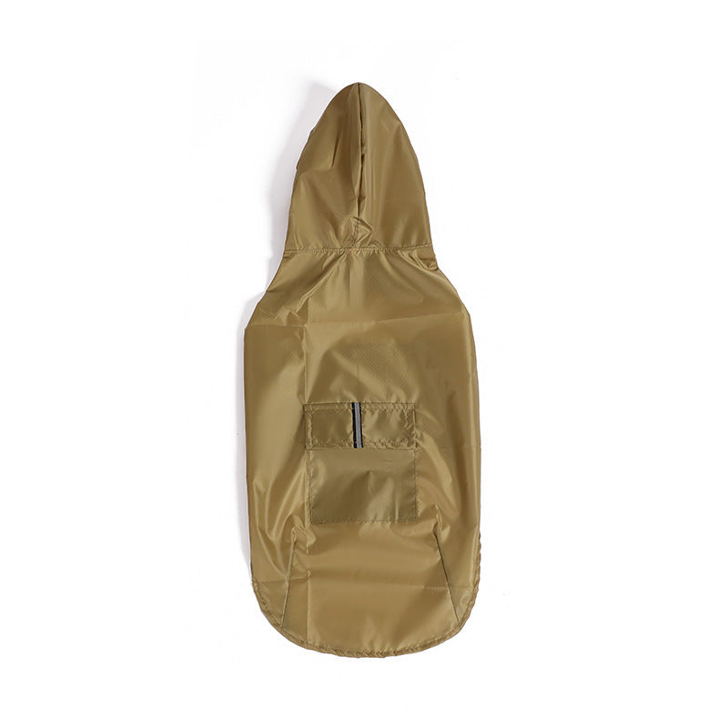 Reflective Large Dog Clothes Windproof When Going Out Hooded Raincoat 6a8c9ef4 a2d0 4a1a b0c4 363f59a209be