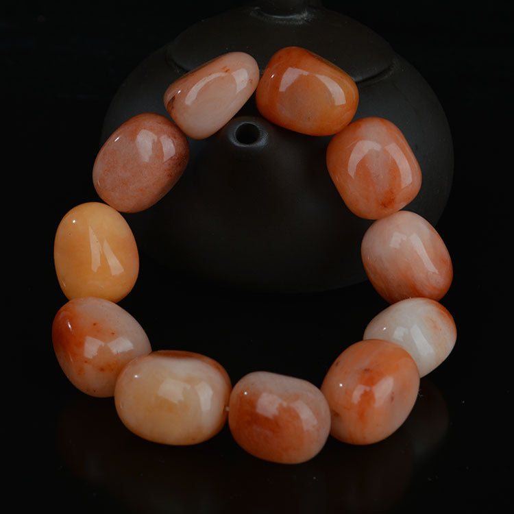Jade Pebble Bracelet Natural Gobi 6aa90ea1 04fc 4250 bd3a cda06f826184