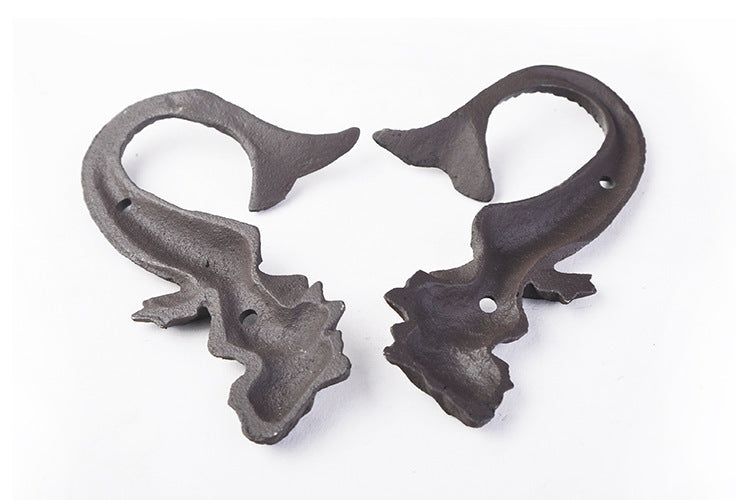 Vintage Ornament Mermaid Cast Iron Single Hook Wall Hook 6ac1de37 8dc1 4f4d a486 f048e3b302af