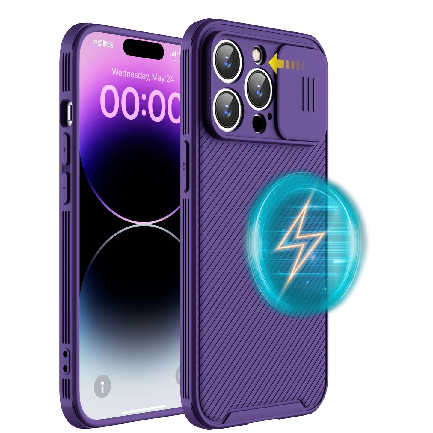 Fashionable Sliding Window Wireless Charging Case 6ac33b9c 9f11 4244 84ee bcb5f1e115dc