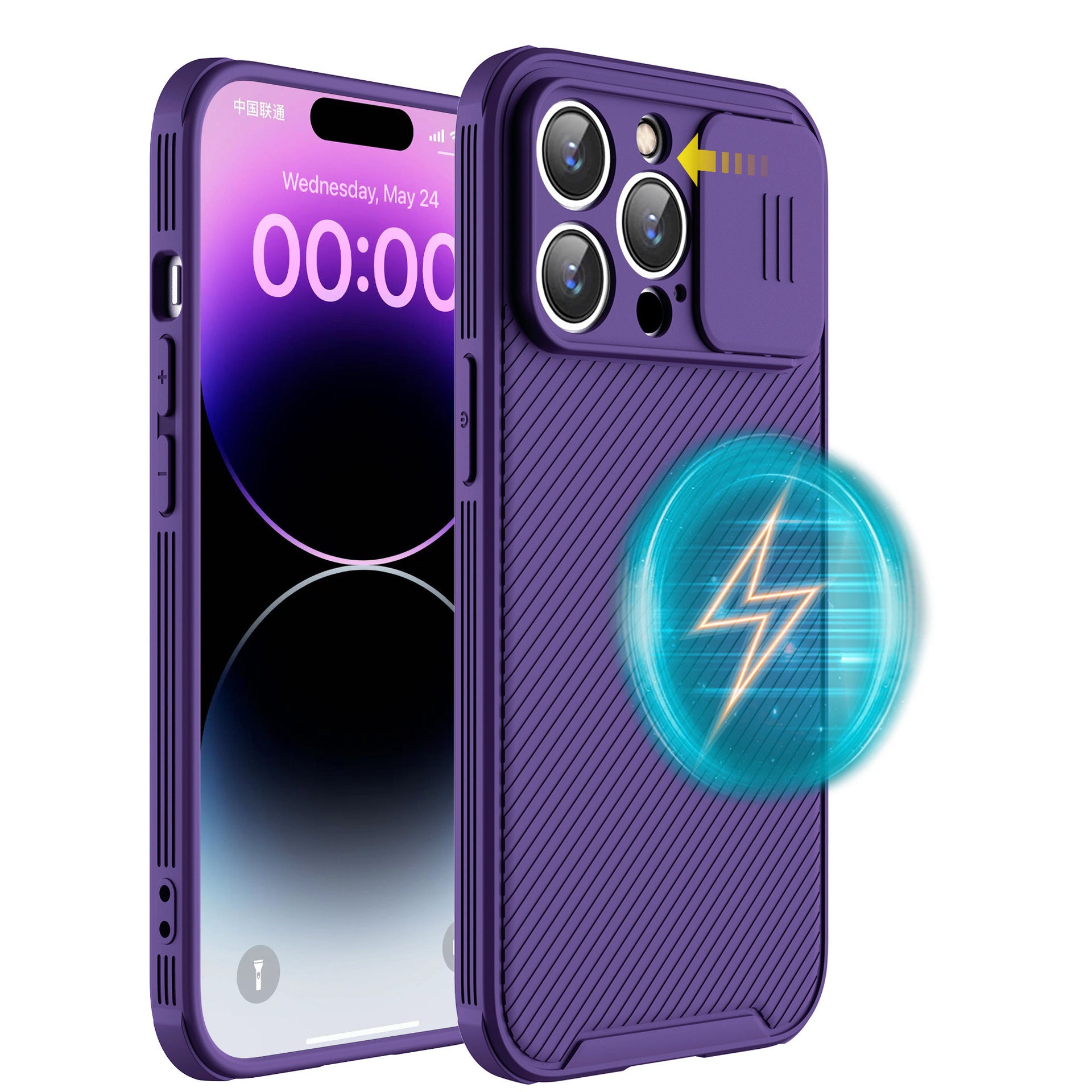 Fashionable Sliding Window Wireless Charging Case 6ac33b9c 9f11 4244 84ee bcb5f1e115dc