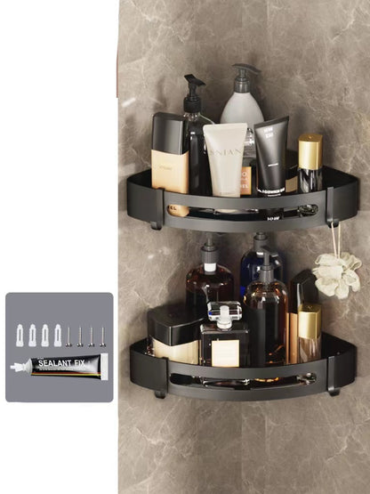 Bathroom Triangle Shelving Bathroom Wall Hanging Shelving Perforated Simple Storage Rack 6af8a168 7e5b 4725 aee0 2ce9549abba3