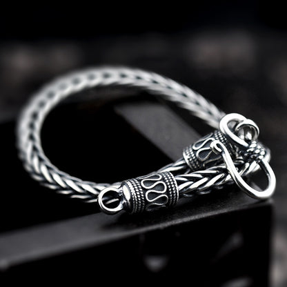 Vintage Braided Keel Bracelet Men 6b080ad4 ceb2 44c7 be7c d7e960e4cced