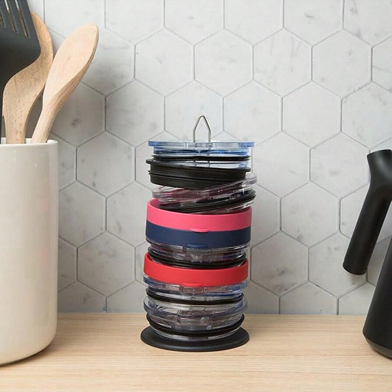 Punch-free Vertical Storage Rack Cup Lid Storage Rack 6b2994b1 d287 4e1f 8581 31bd0b626a92